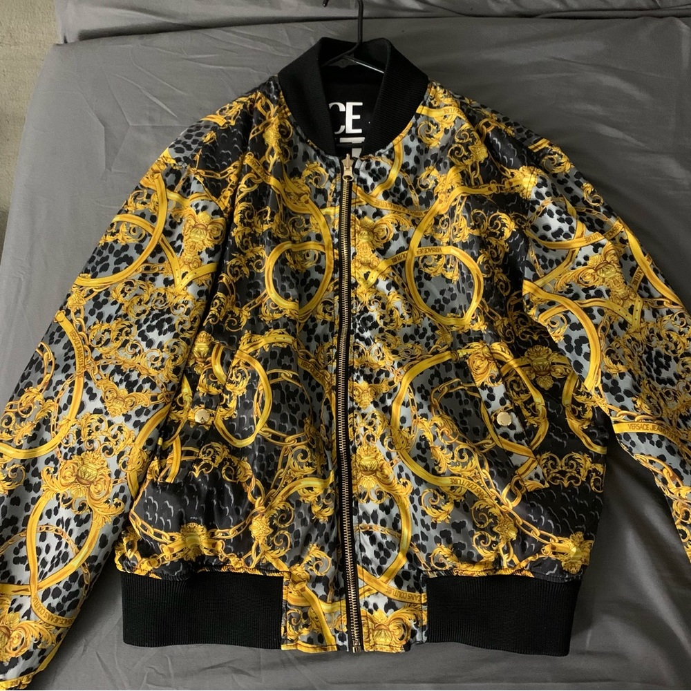 Versace Jeans Couture Reversible Bomber Jacket